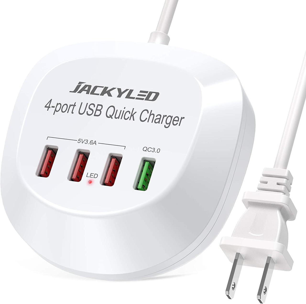JACKYLED USB-зарядна станція зі швидкою зарядкою