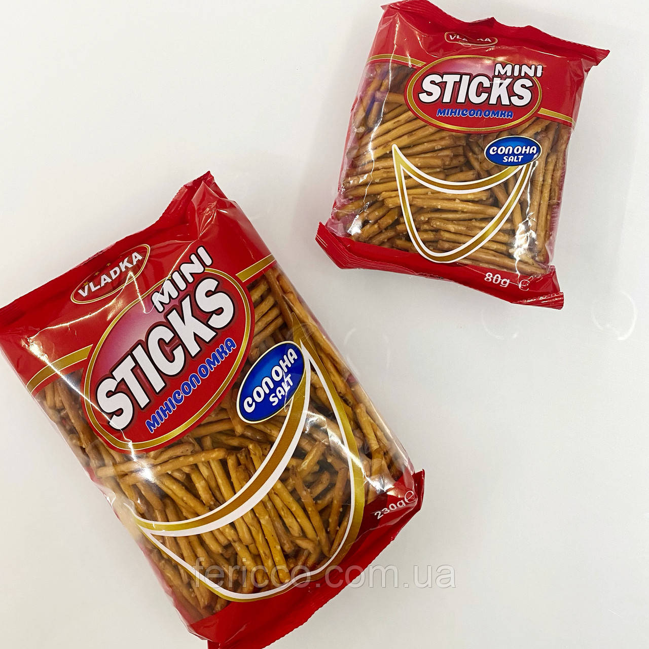 Міні соломка солона Mini Sticks TM VLADKA 80g