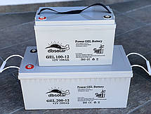 Гелевий акумулятор BATTERY GEL dbsolar 12V 200 Ah, фото 2