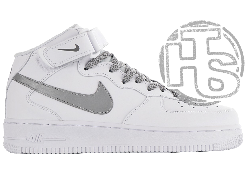 Чоловічі кросівки Nike Air Force 1 High White Reflective ALL05736