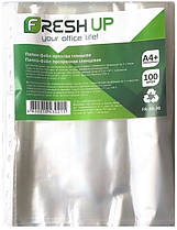 Файл А4+ глянсовий прозорий щільність 30 мікрон FRESH UP