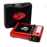 Газова туристична плита — нагрівач Maxi Home з п'єзопідпалом, фото 4