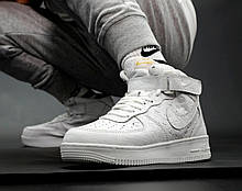 Чоловічі кросівки Nike Air Force 1 x Louis Vuitton Mid White ALL09484, фото 2