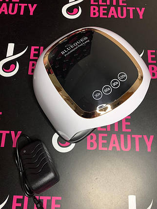 Манікюрна лампа UV+LED SUN BQ-V3 GOLD V3 168W золотиста, фото 1