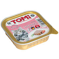 Консервований корм для котів TOMi Shrimps з креветками, паштет 100 г