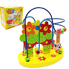 Дерев'яна іграшка - пальчиковий лабіринт арт. 7365