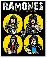 Ramones американская панк-рок-группа - постер