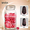 Капсули для волосся Sevich Hair Vitamin Red (Morocan, Jojoba) для пошкодженого волосся 30 капсул, фото 3