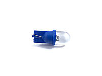 Автомобильные диодные лампы габаритные с цоколем T10 W2.1*9.5D / синяя