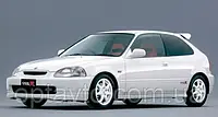 Дефлекторы окон, ветровики \ Honda Civic 3d htb EJ 10/1995-2000 \ Хонда Цивик хэтчбэк \ RACING