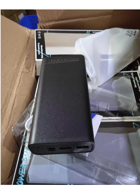 Powerbank швидкої зарядки 20000 MAH 2 USB порта type C, microUSB Павербанк QC3.0