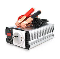 Инвертор напряжения Mervesan MRV15012, 12V/220V, 150Вт, 12/220V, approximated, 1 розетка, клемы