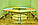 Стіл мобільний модульний для початкової школи НУШ ТРАПЕЦІЯ регульований за висотою 1180х510 2-4 р. гр., фото 5