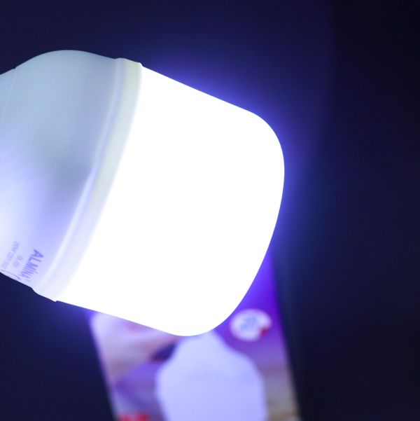 Світлодіодна розумна лампа з акумулятором Almina, аварійна лампочка 20 Вт, фото 1