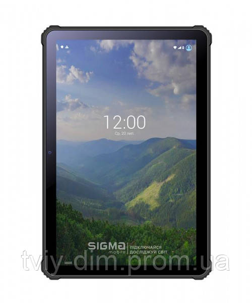 Планшетний ПК Sigma mobile Tab A1025 4G Dual Sim Black-Orange (код 1372406)