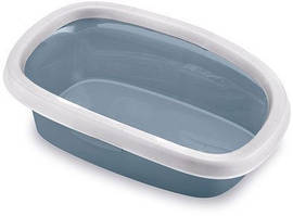 Туалет для кішок Stefanplast Sprint 10, 43 x 31 x 14 см, Блакитно-сталевий