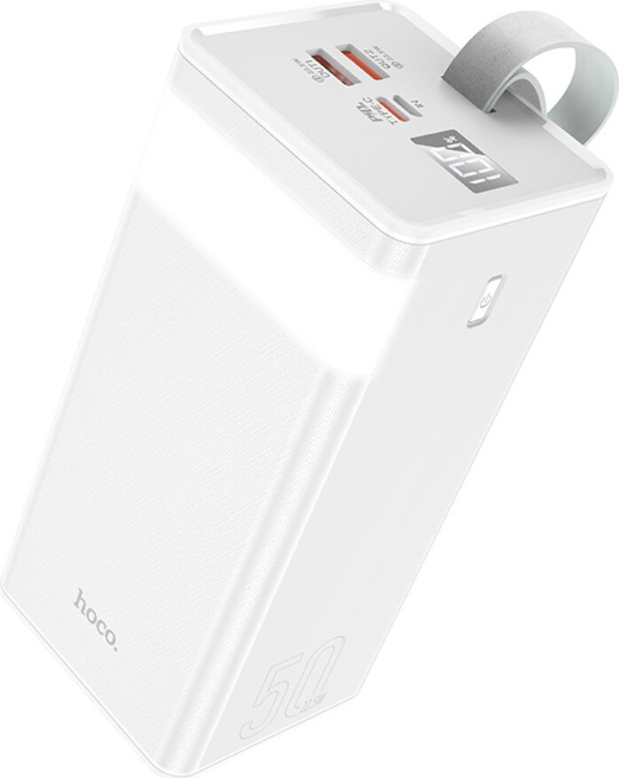 УМБ Powerbank Hoco J86A 22.5W 50000mAh (зі швидкою зарядкою та ліхтариком) чорний, фото 1