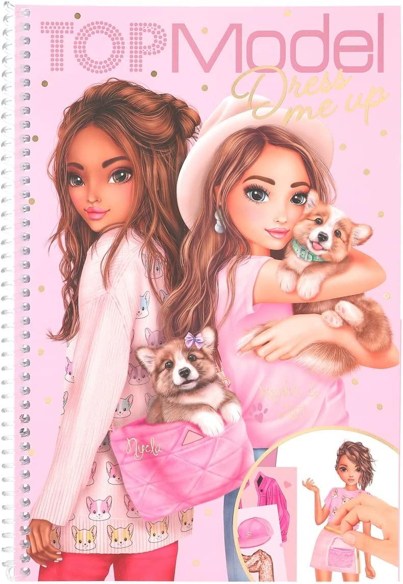 Альбом для творчості Top Model Dress Me Up CORGI Одягни мене Топ Модел (12074)