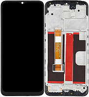 Дисплей модуль тачскрин Oppo A5 2020/A11 черный в рамке оригинал версия 4 p/n: FPC-HTF065H019-A0
