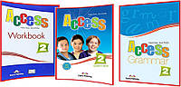 Access 2. Student's Book+Workbook+Grammar. Повний комплект книг з англійської мови. Підручник+Зошит+Граматика
