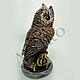 Статуетка Сова на гілці 23 см, фото 2
