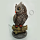 Статуетка Сова на гілці 23 см, фото 3