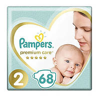 Подгузники Pampers Premium Care 2 на 68 шт