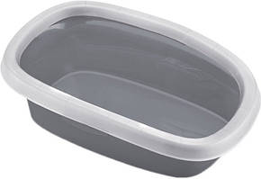 Туалет для кішок Stefanplast Sprint 20, 39 x 58 x 17 см, Сірий