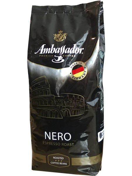 Кофе в зернах Ambassador Nero 1 кг. - фото 1 - id-p288519602
