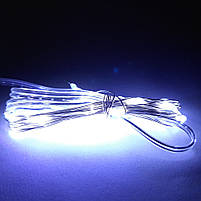 Світлодіодна LED гірлянда 3 метри РОСА біла 30 LED, USB 5V, 1000К Sneha (997974), фото 6