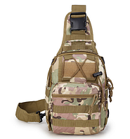 Тактическая сумка мужская , барсетка, через плечо 6 л мультикам