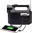 Портативна зарядна станція GDLITE GD-8017 Music Світильник аварійного освітлення радіо плеєр павербанк, фото 9