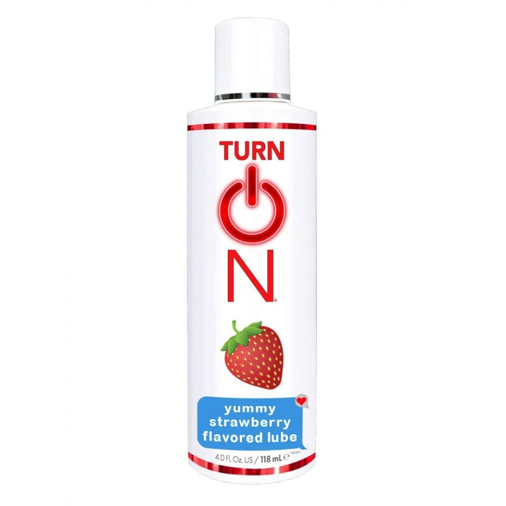 Їстівний лубрикант Wet Turn On Yummy Strawberry Flavored Lube 118 мл