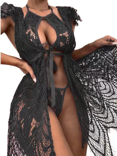 Мереживний халат