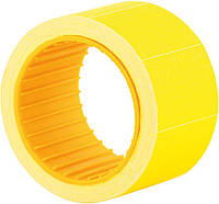 Этикет-лента прямоугольная Economix, желтая 26*16 мм (500 шт/рул) E21305-05