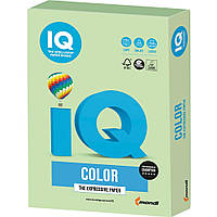 Бумага А4 IQ Color MG28 зеленый, 160 г/кв.м., 250л IQCol A4/160 MG28