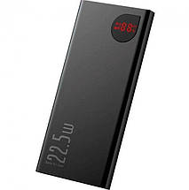 Повербанк Baseus Adaman Metal Digital QС/PD 10000 mAh 22.5W Black (PPADM10S), фото 4