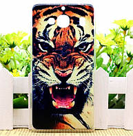 Силіконовий бампер для Xiaomi Redmi 2 з картинкою Тигр
