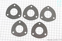 Прокладка глушителя R175A/R180NM 3отв., колено-глушитель, к-кт 5шт, (на блистере) (603181)