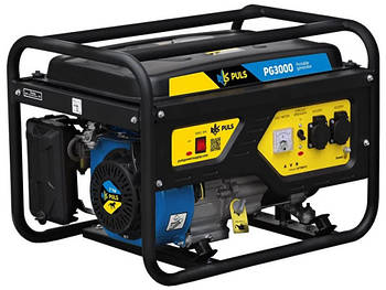 Генератор бензиновий PULS PG3300, 3.1/3.3 кВт, ручний старт