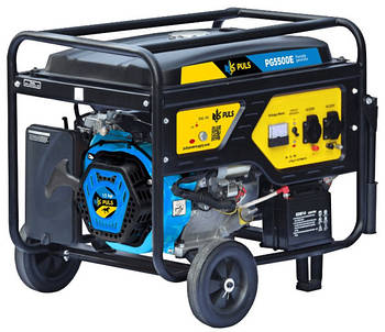 Генератор бензиновий PULS PG5500E, 5.0/5.5 кВт, електростарт