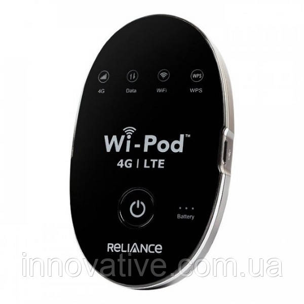 4G Wi-Fi роутер ZTE WD670 з підтримкою Київстар, Vodafone, Lifecell (Чорний), фото 1