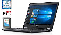 Ноутбук Б-класс Dell E5470/ 14" / Core i5-6300HQ 4 ядра 2.3GHz/8GB DDR4 / 180 GB SSD / HD Graphics 530 /Win 10