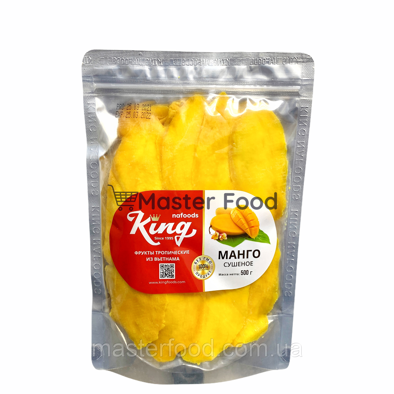 Купити Манго Кінг без цукру 0,5кг. King NaFoods, ціна 456.40 грн - Prom ...