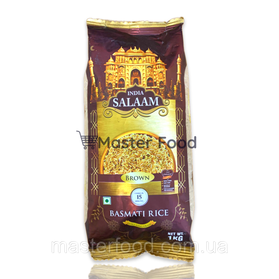 Купить Рис бурый Басмати 1кг. India Salam, цена 146.52 ₴ — Prom.ua (ID ...