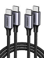 Кабель зарядний Ugreen Type-C 60W QC4.0 USB C 20V PD 3.0 QC 4.0+ iPad/iPhone/MacBook 1 м, фото 10