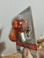 Лампа автомобільна поворотів 12 V 21 W (жовтогаряча) OSRAM комплект 2 шт (Існування патрона зі зміщенням)