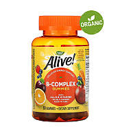 Nature's Way, Alive, Комплекс витаминов группы В, b, со вкусом манго, 60 жевательных конфет