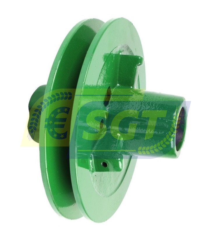 Шків барабана комплектний, варіатор жатки D=195 на John Deere | Z10077, Z10078