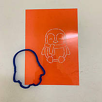 3D-формочки-вирубки для пряників "Пінгвін 15"